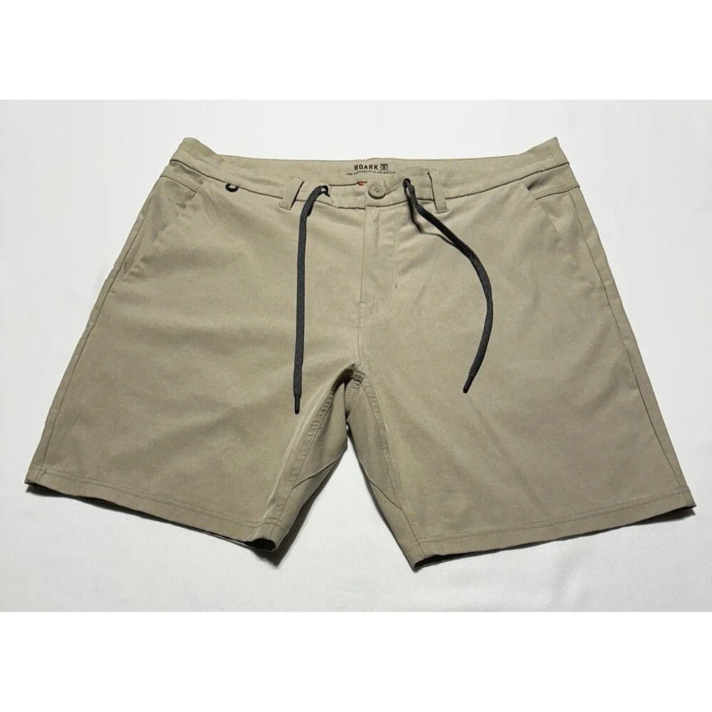 Roark Shorts Mens Size 36 Explorer 2.0 Hybrid Stretch Wicking RS287 Tech Casual